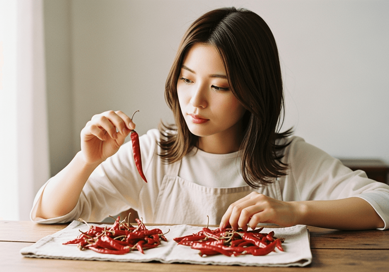 乾辣椒的七個等級