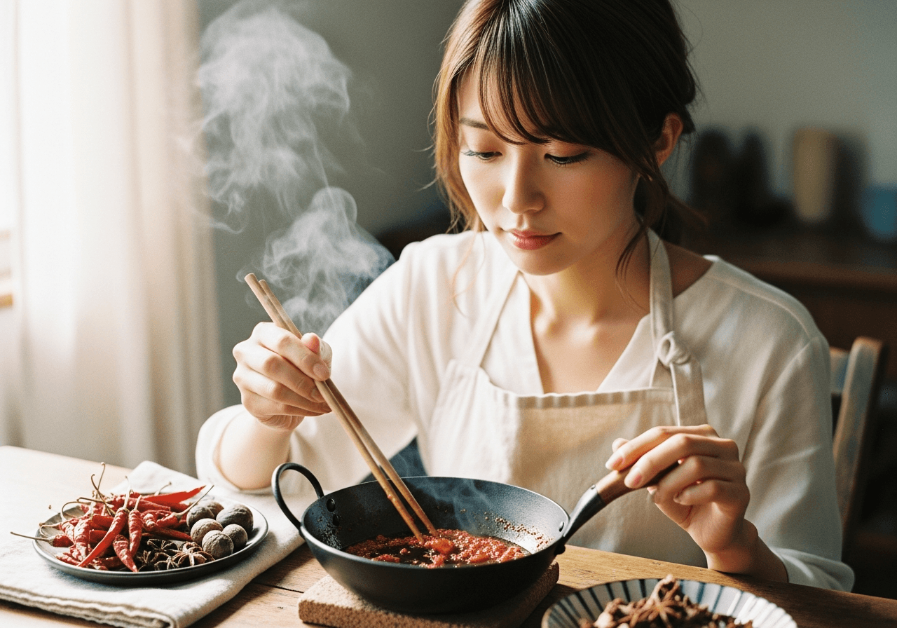 辣油職人的熬製秘訣