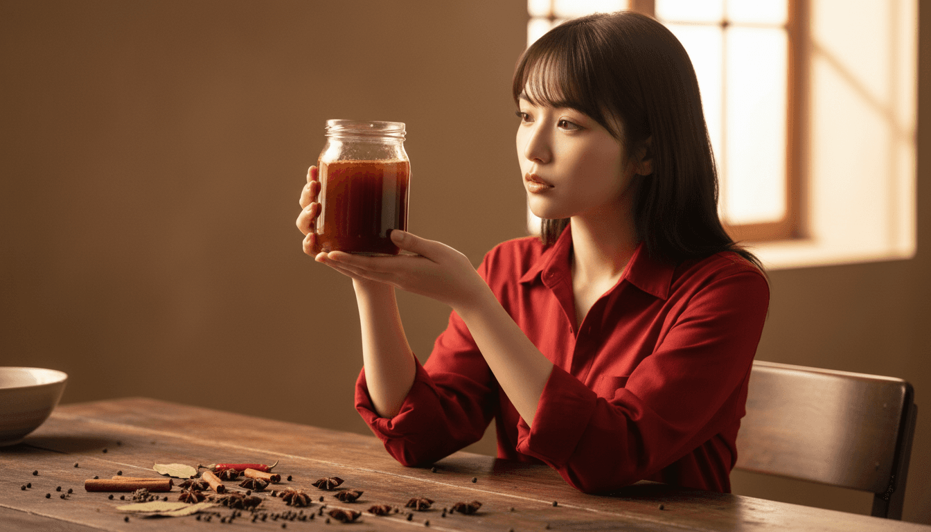 滷水的香料哲學：從白滷到紅滷的風味建築學